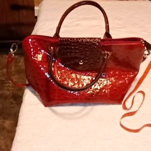 GaBaangs Red With Long Strap and Short Straps Big Plenty Of Room Pocket Purse